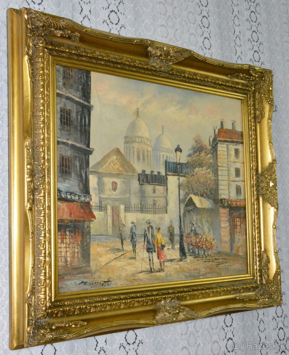 Obraz - Imprese - Město - olej na plátně - 4