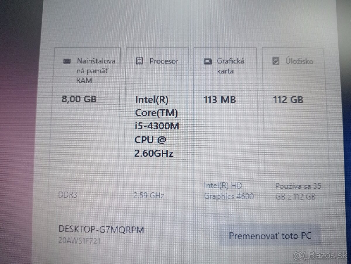 Lenovo Thinkpad T440p , Windows 10 , Intel core i5 , 8gb ram - 4
