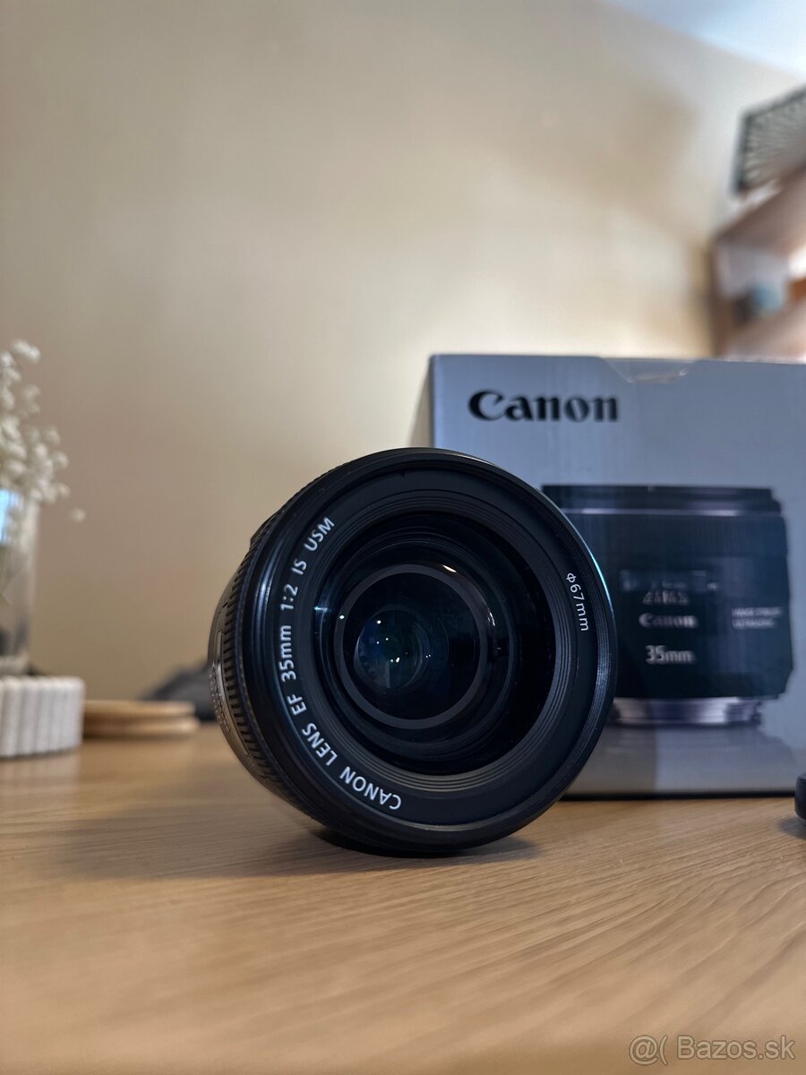 Objektív Canon 35mm EF 1:2 IS - 4