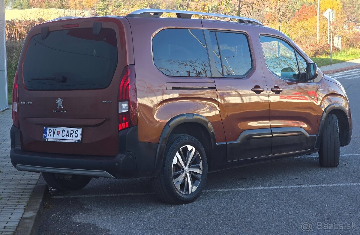 Peugeot Rifter1.5hdi 96kw-kúpené na Slovensku-1.majiteľ-2020 - 4