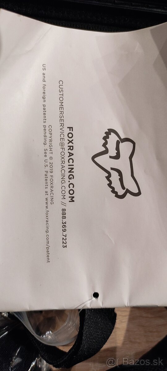 TRIČKO S CHRÁNIČMI FOX JUNIOR TITAN SPORT BLACK YOS - 4