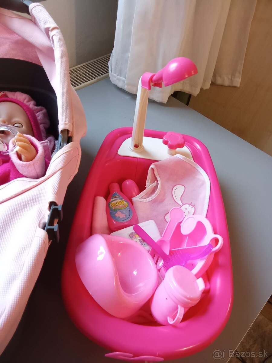 Babika baby born s vanickou a nosicom - 4