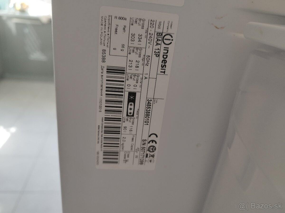 Chladnička Indesit - 4