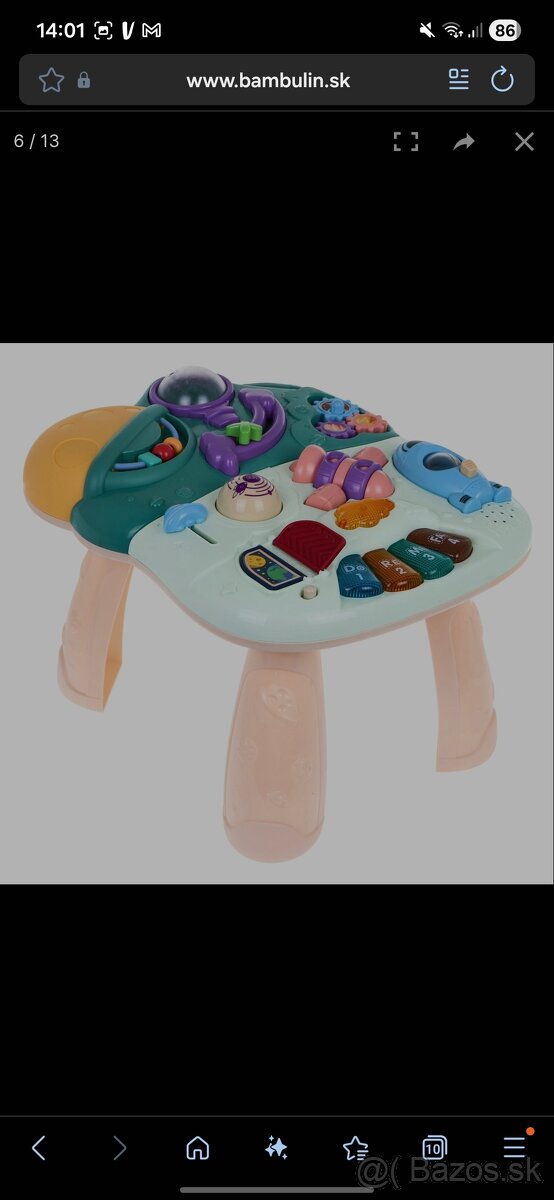 Interaktívne chodítko 5v1 - 4