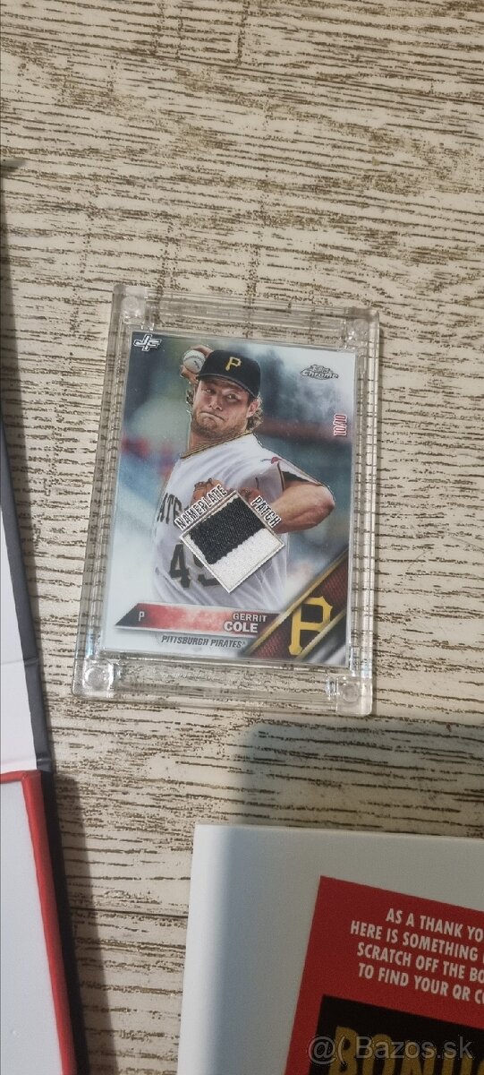 Baseballova zberatelska karta Gerrit Cole - 4