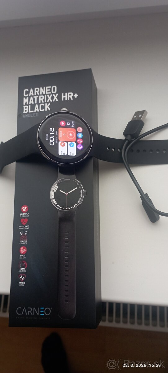 Inteligentné hodinky Carneo Matrixx HR+ - 4