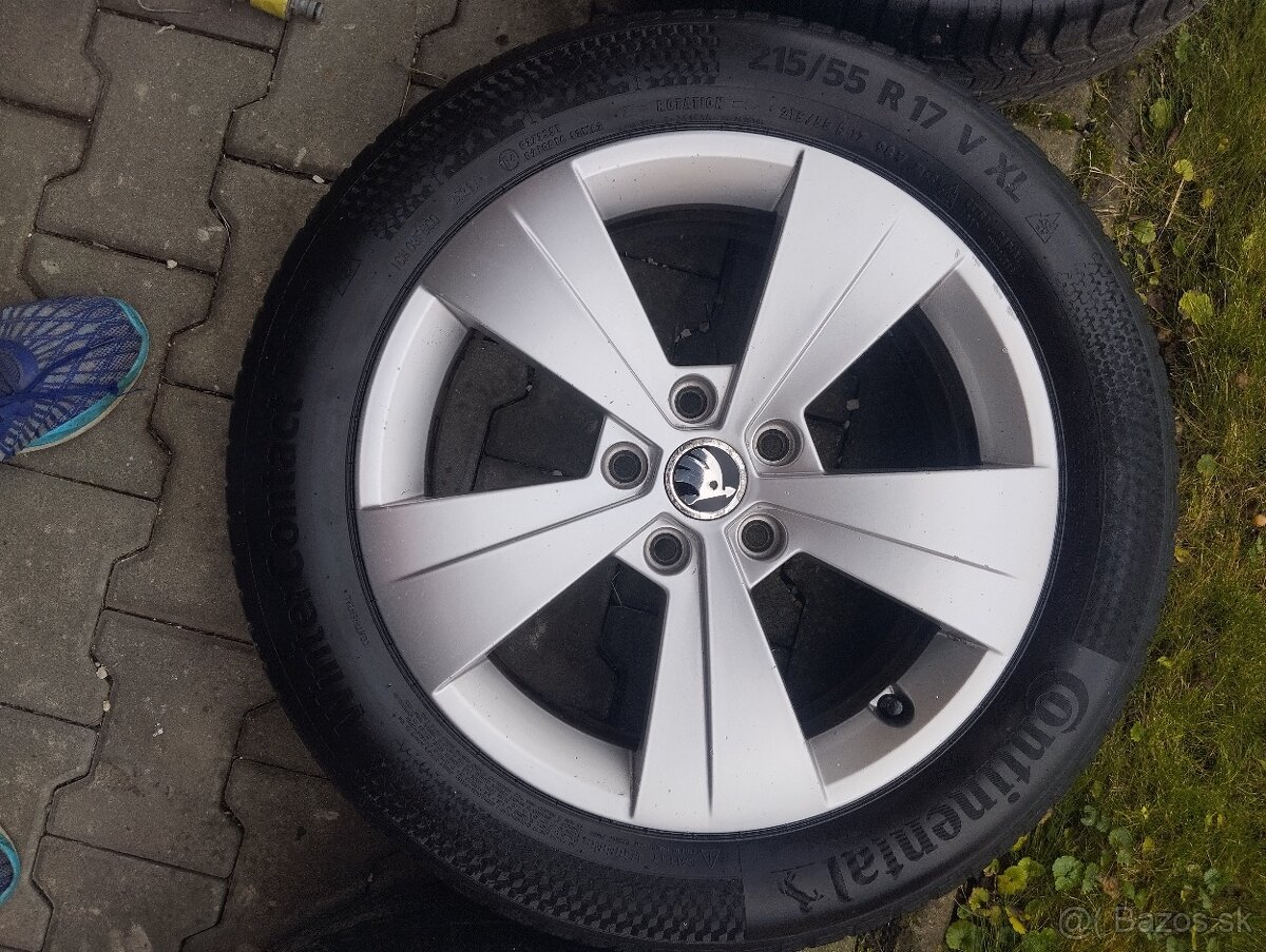 5x112 R17 Originál Škoda Superb 3 - 4