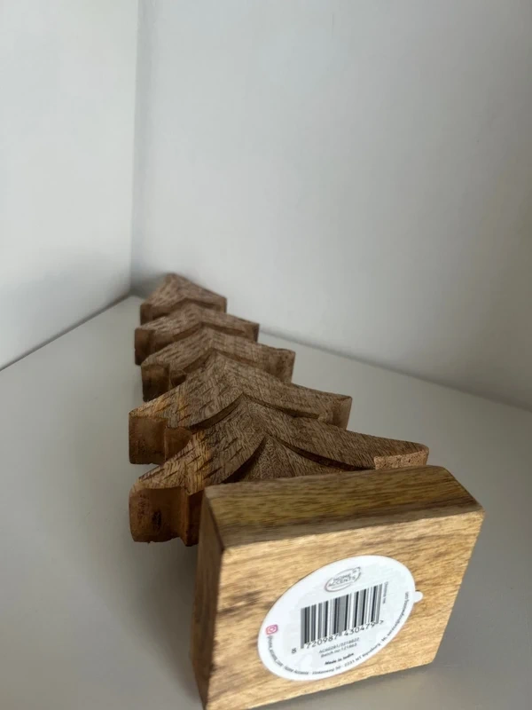 Drevený stromček - dekorácia - 4