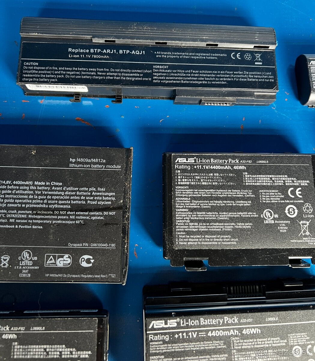 Batérie z notebookov - 4