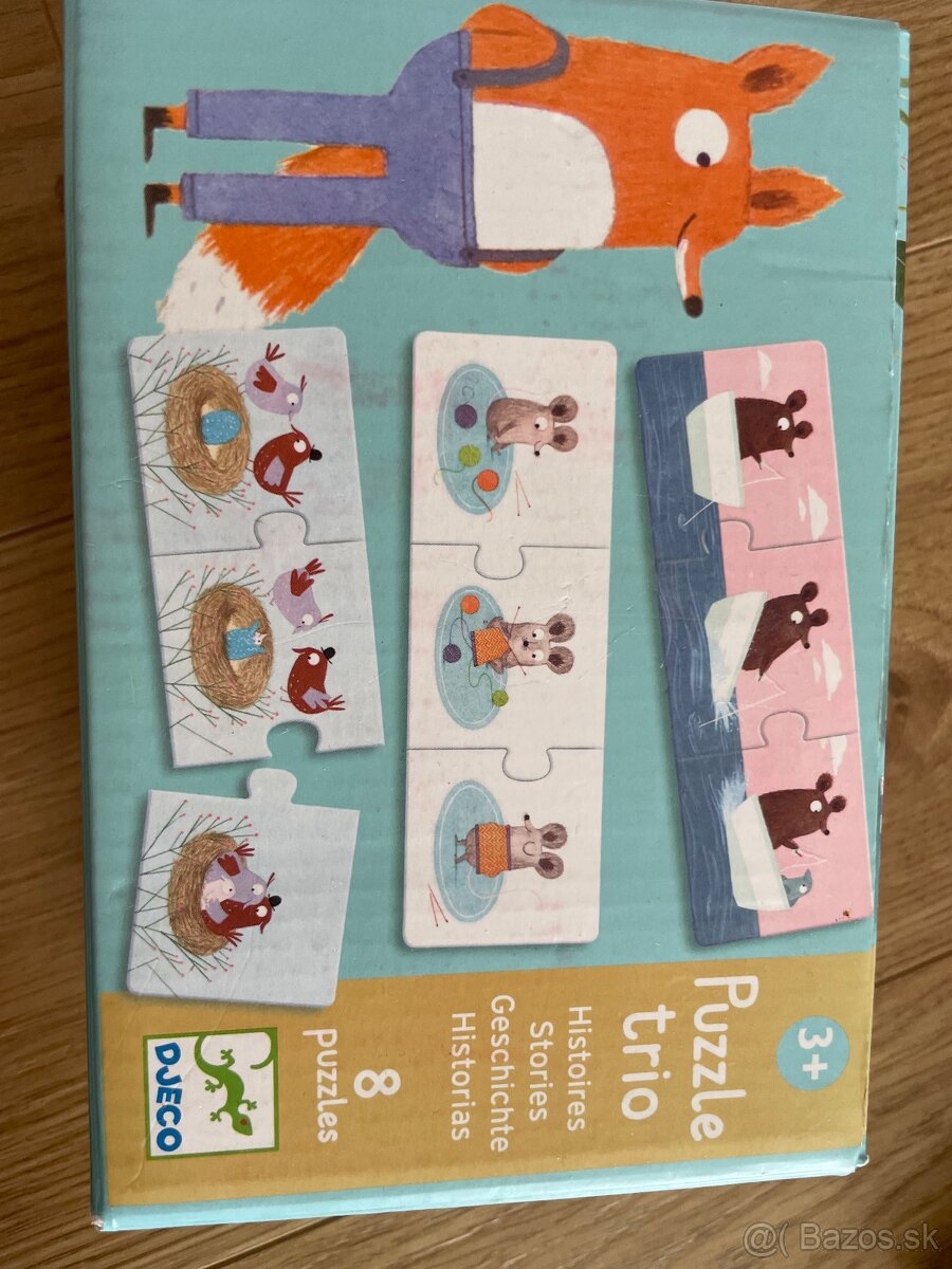 Vnimave hracky od Djeco - puzzle, domino, pexeso - 4