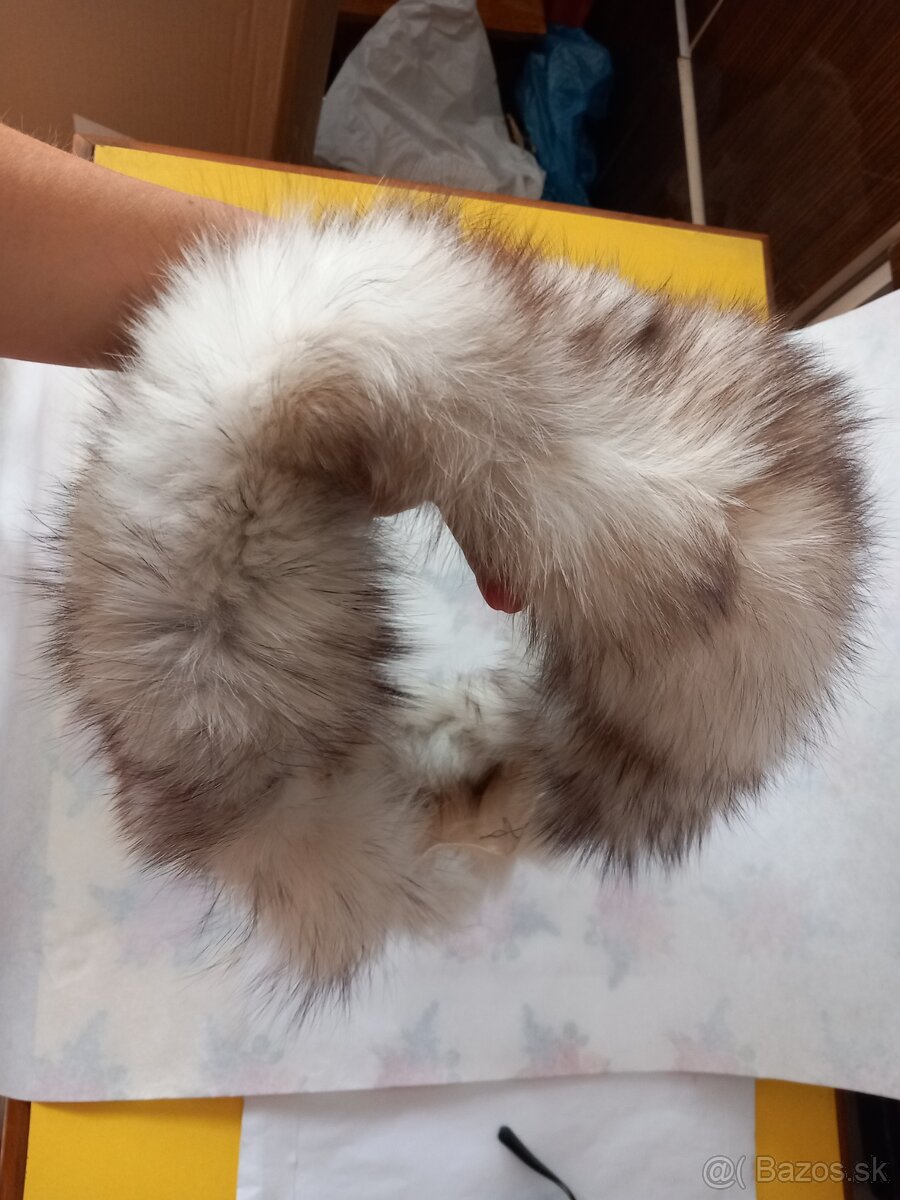 Pravý kožušinový golier - 4