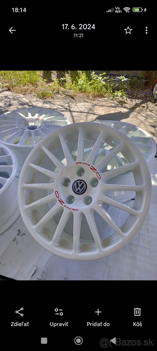 Oz racing 5x112 r17 - 4