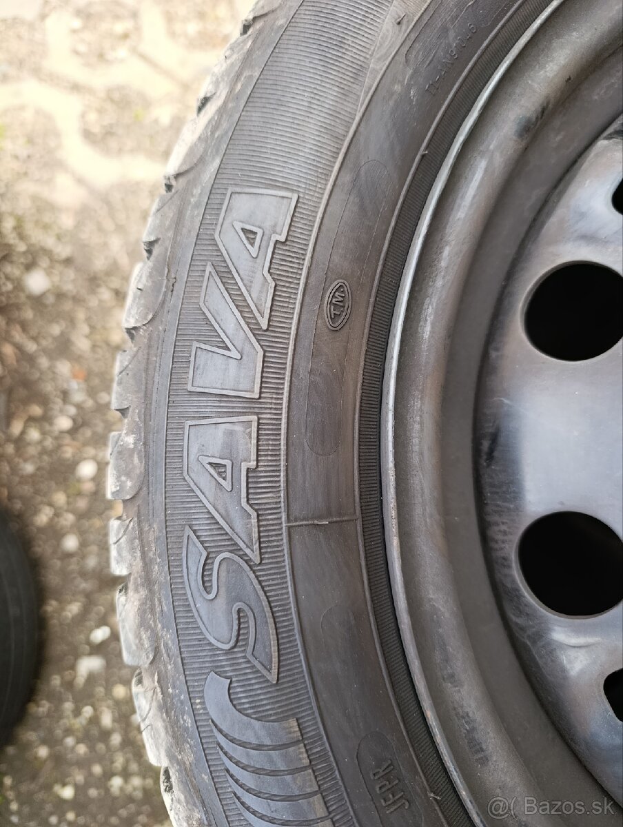 Letné pneumatiky na diskoch 185/60 R15 Sawa - 4