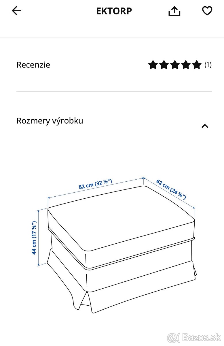 Sedacia súprava Ikea - 4