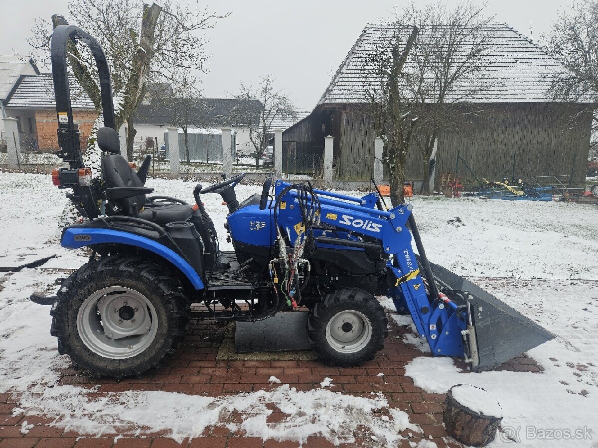 Predám traktor solis 26 hydrostat - 4