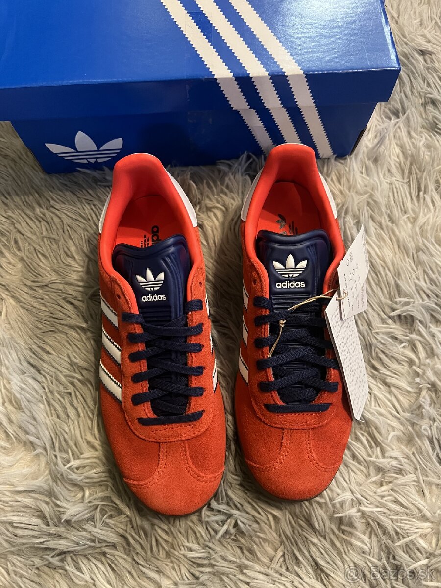 Adidas Gazelle Tenisky Červené - 4
