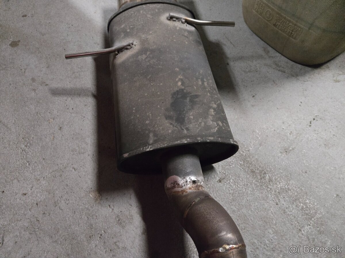 Športový tlmič výfuku nerezový - 4