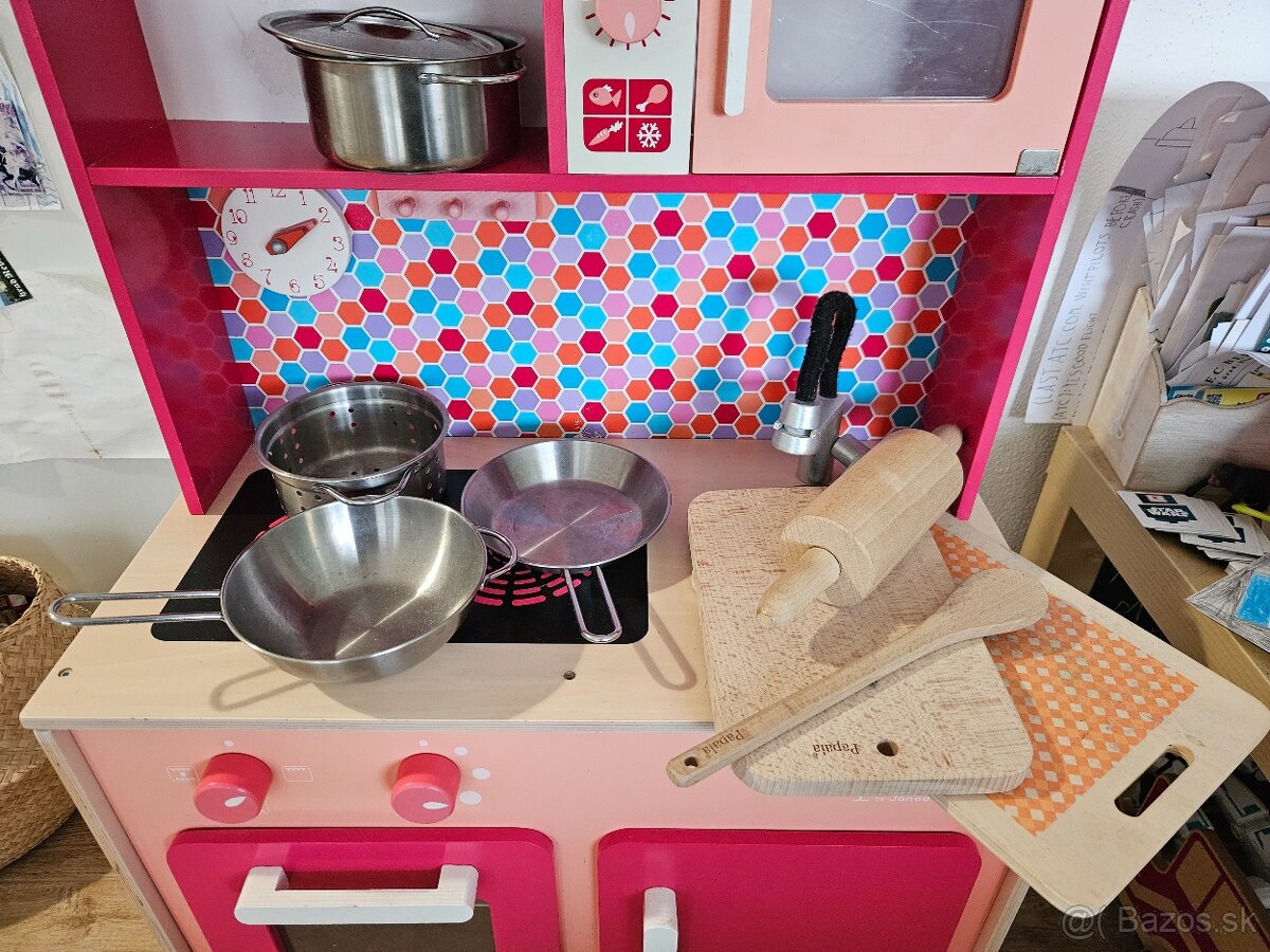 Drevená kuchynka Spicy Cooker Janod - 4