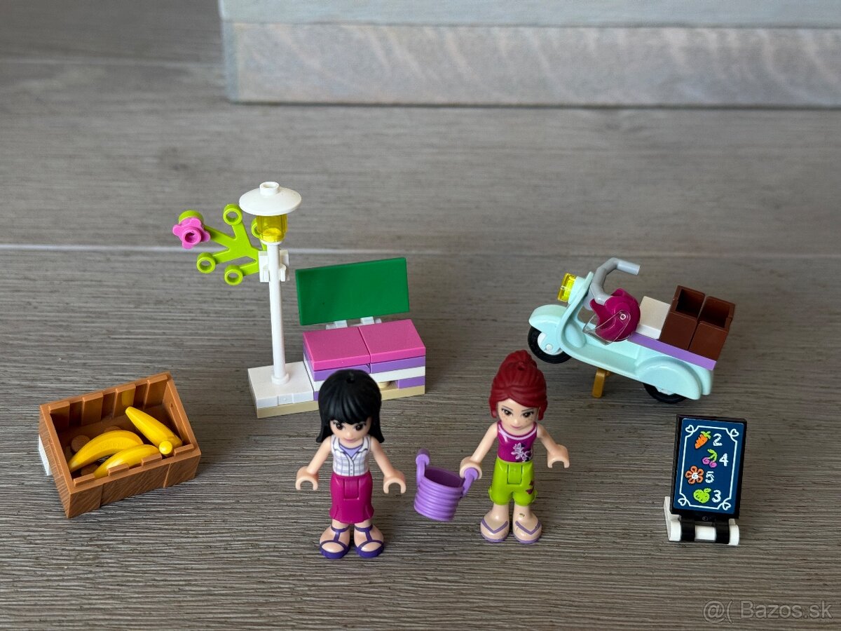 LEGO Friends Trh s potravinami a Lego Friends Klzisko - 4