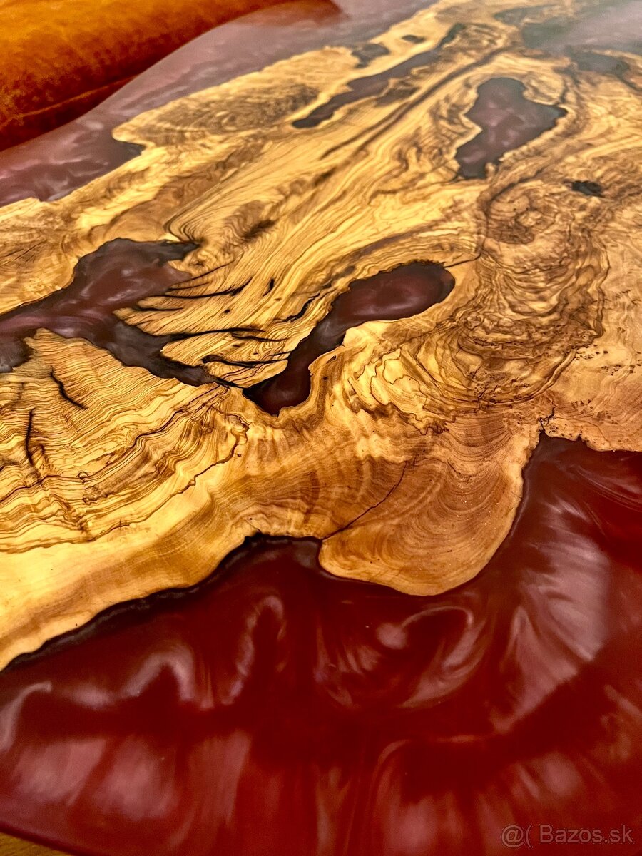 Olivový konferenčný stôl - 4