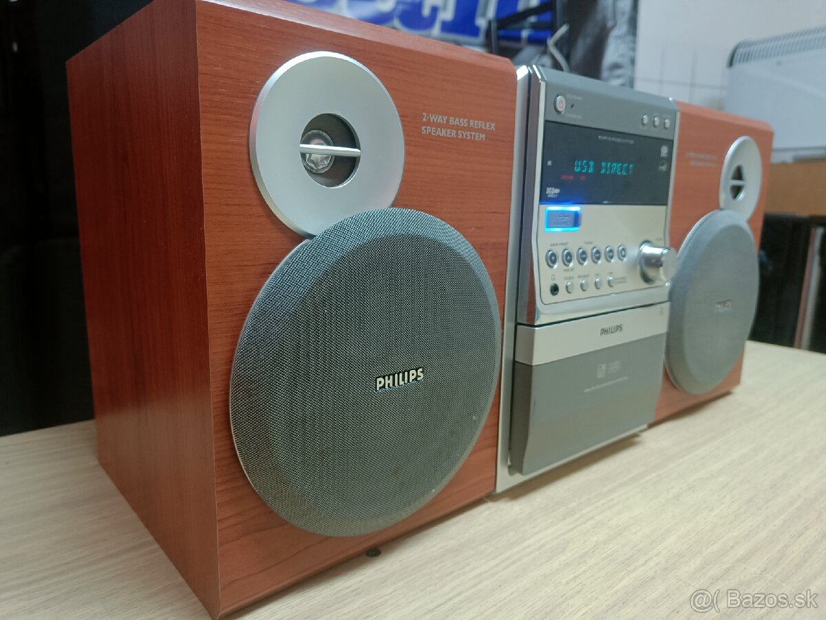 Mini veža PHILIPS, USB - 4