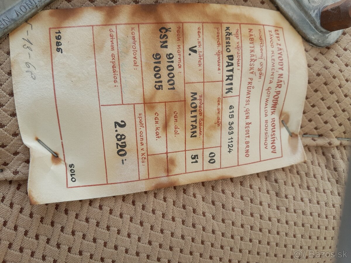 Predám otočné kreslo - 4