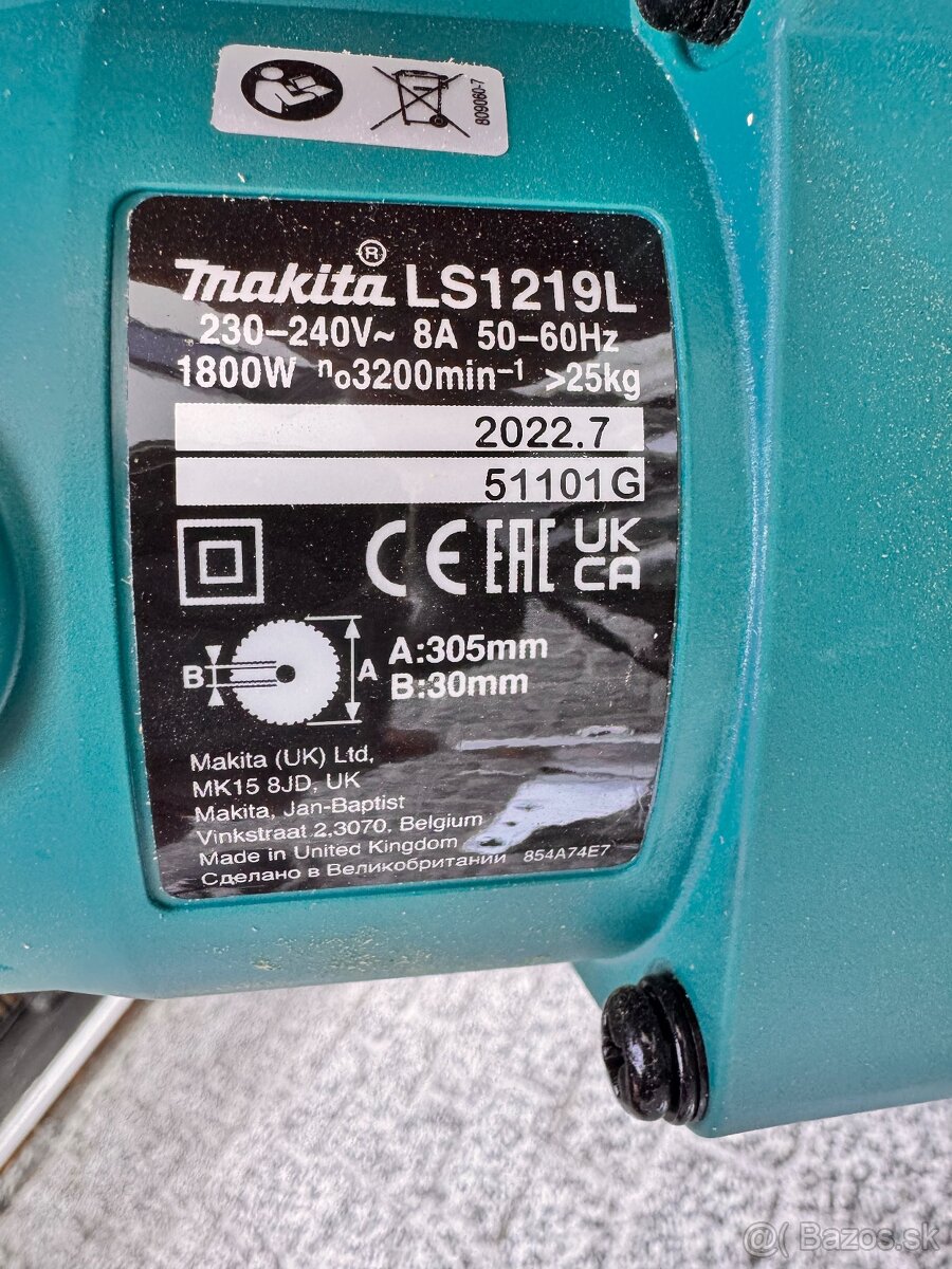 Predam pokosku Makita LS1219L - 4