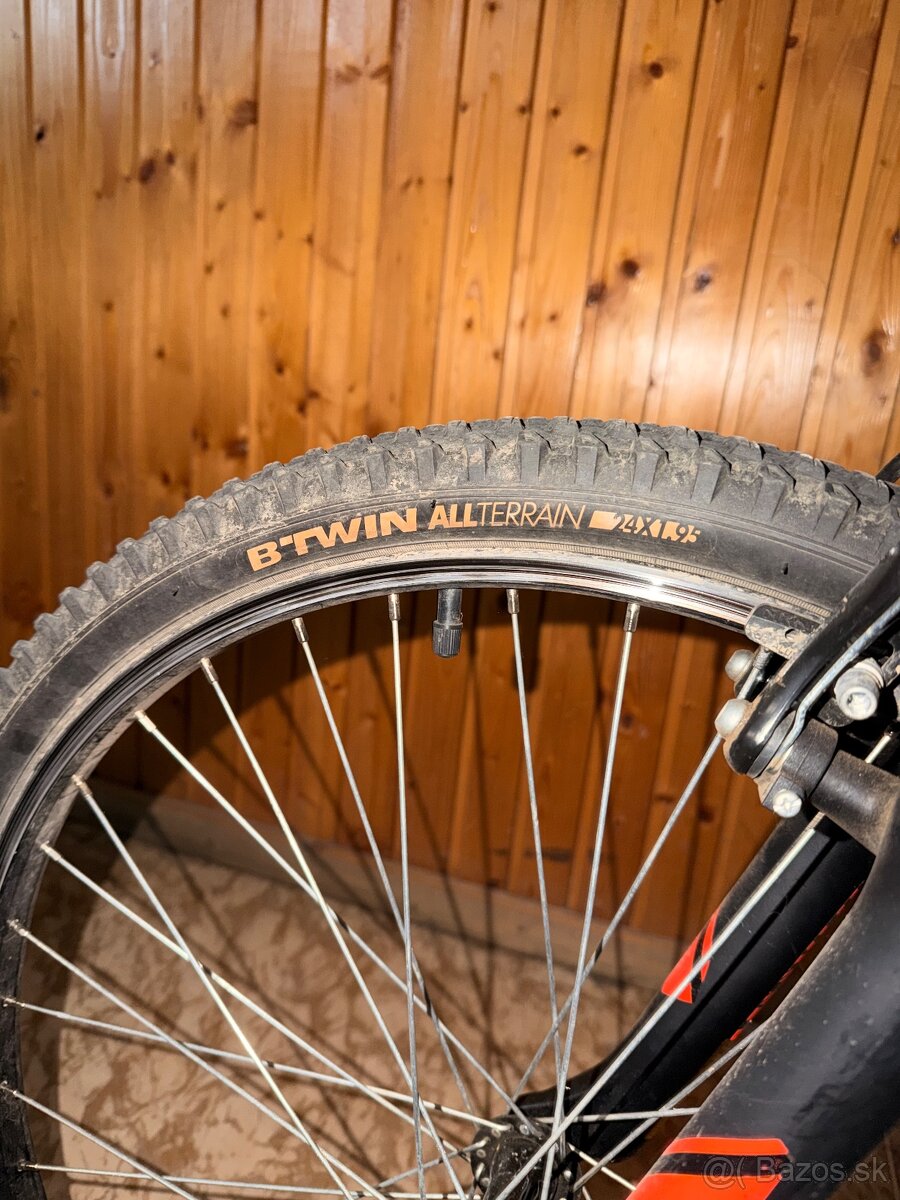Horský bicykel B’TWIN 24” - 4