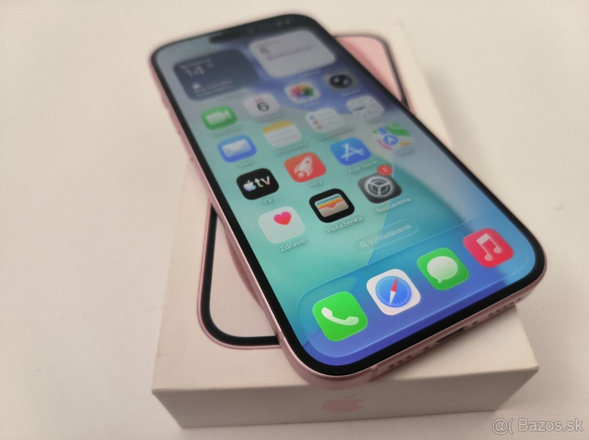 apple iphone 15 Plus 128gb Pink / Batéria 88% - 4