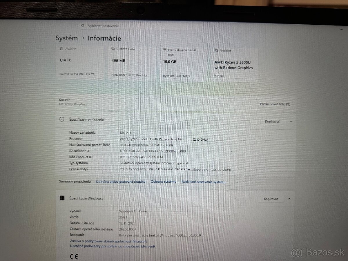HP laptop 17” – výkonný a spoľahlivý - 4
