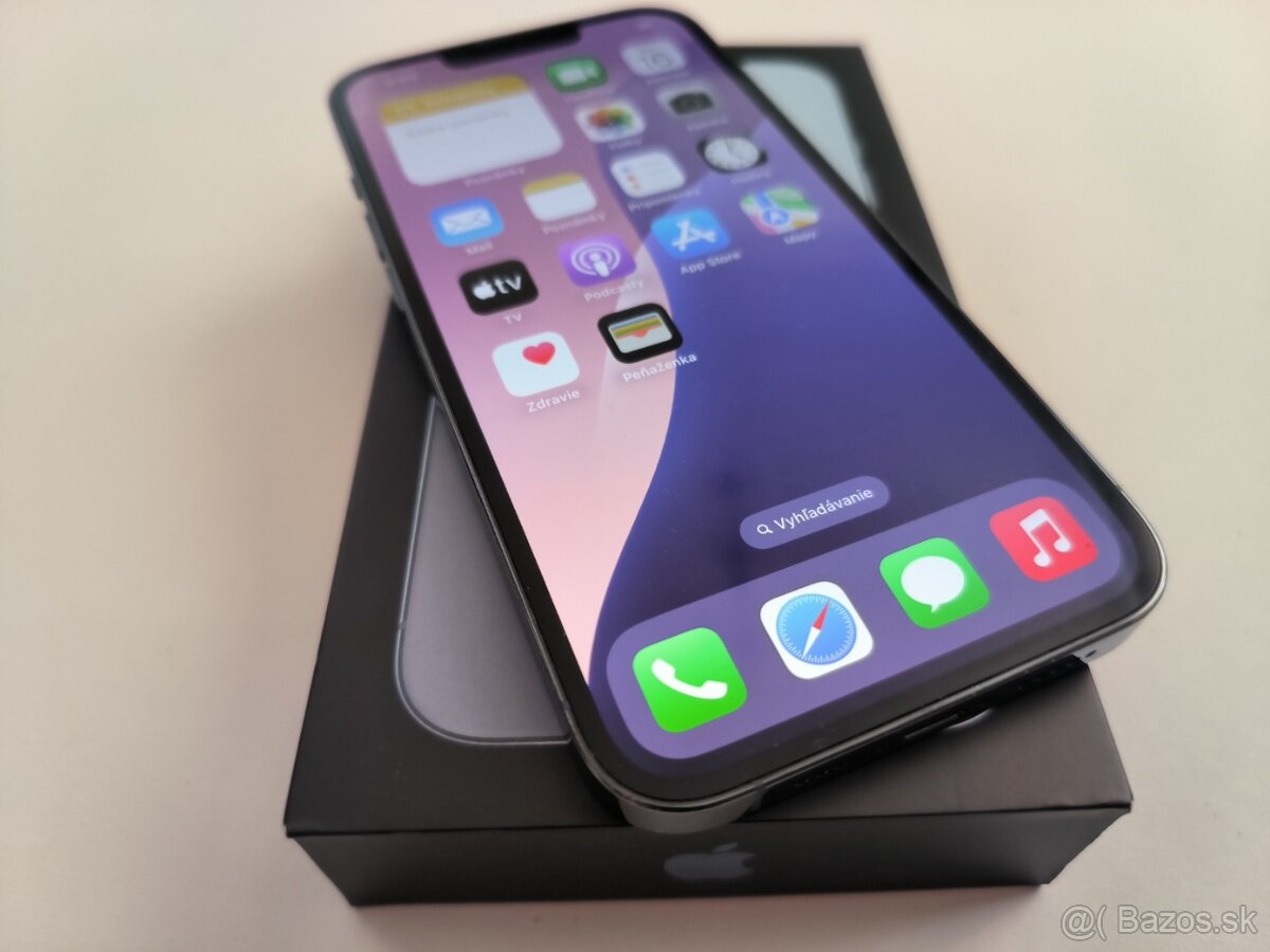apple iphone 13 PRO 128gb Graphite / Batéria 100% - 4
