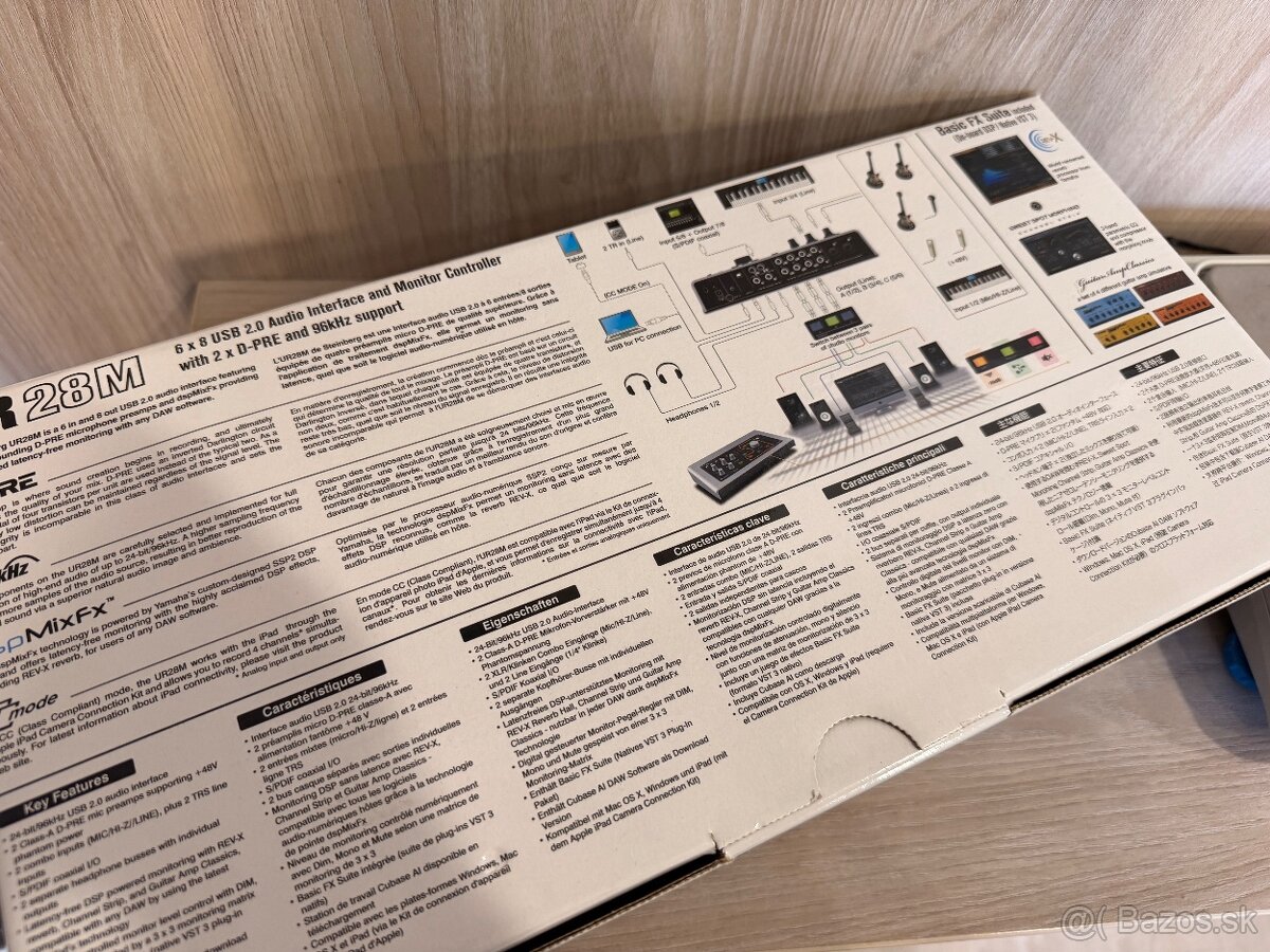 Steinberg UR28M – USB zvuková karta / audio interface - 4