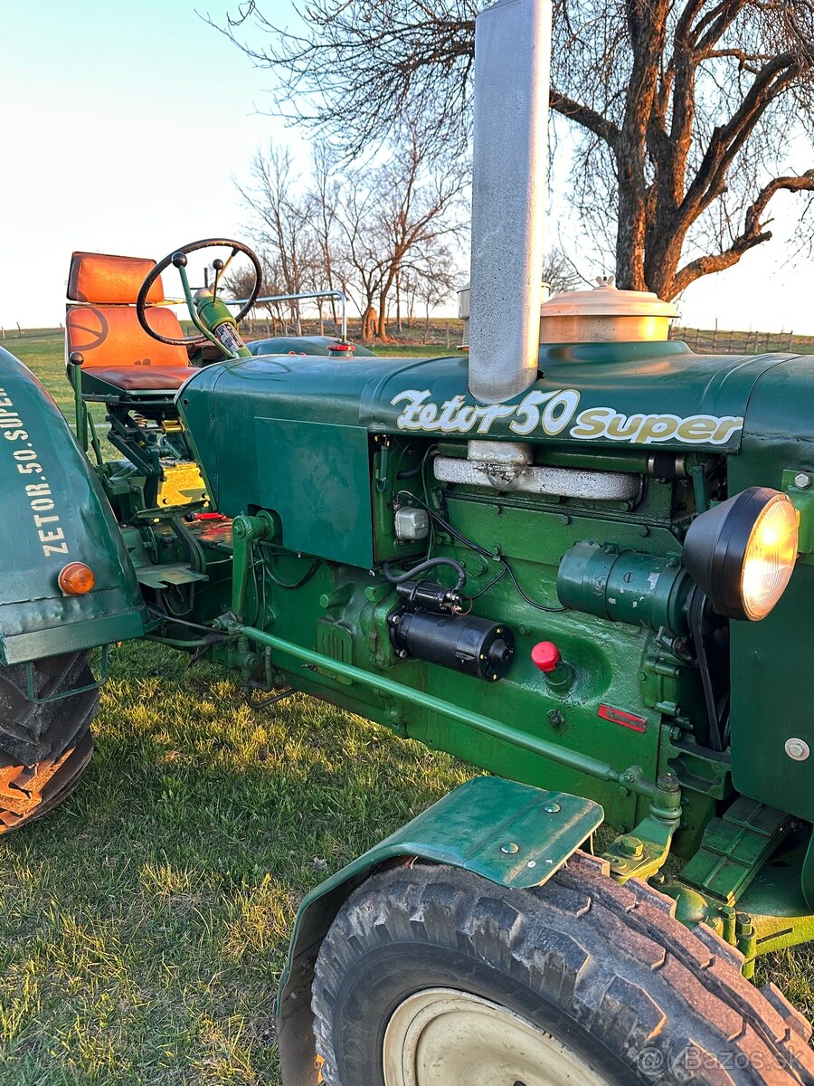 Zetor Super 50 ZKL vo výbornom stave, vrátane dokladov. - 4