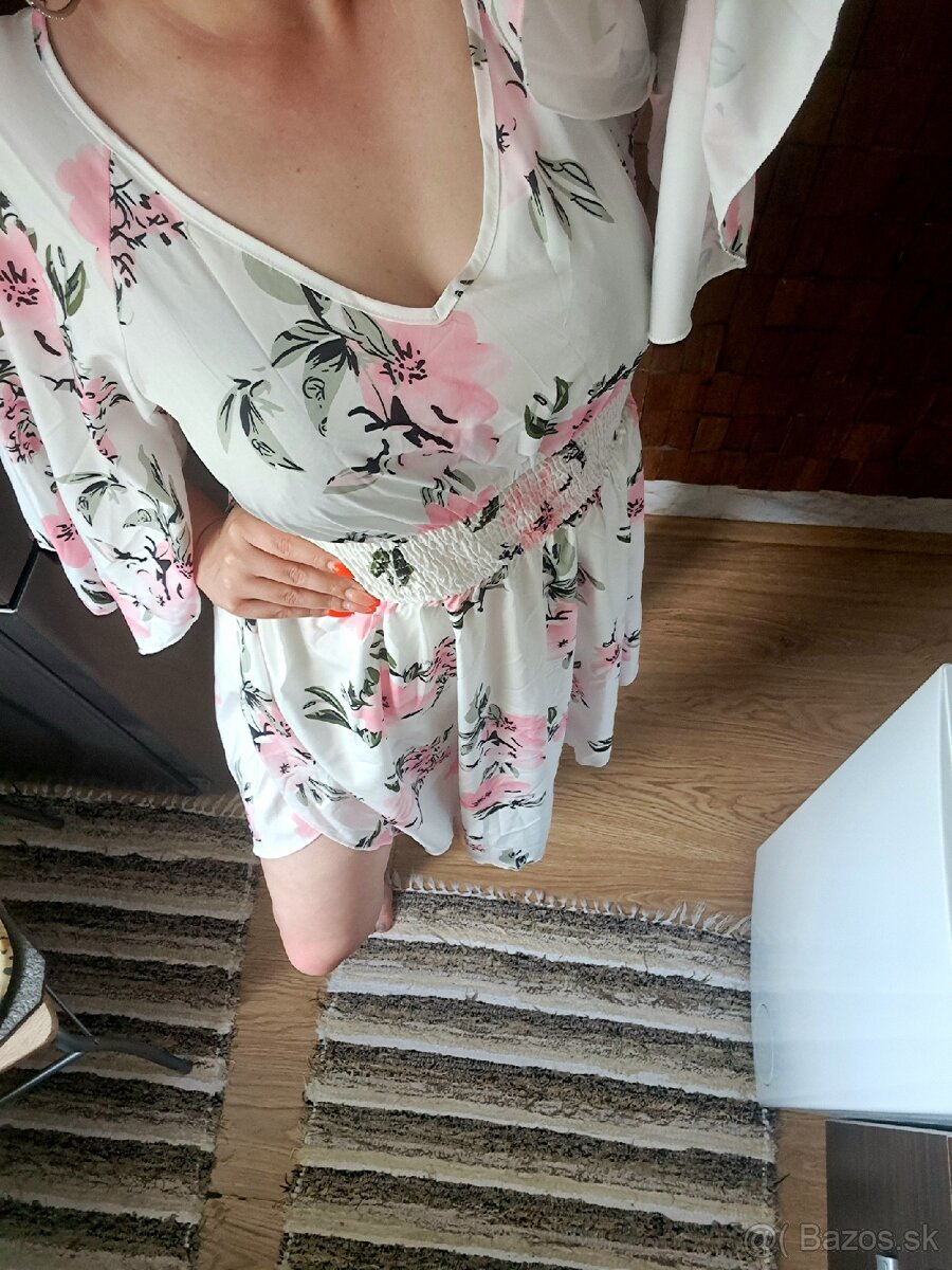 Nádherné letné šaty/ tunika veľkosť L/XL - 4