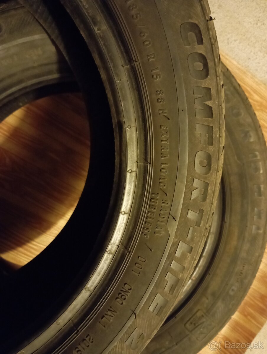2ks letne 185/60R15 Semperit - 4