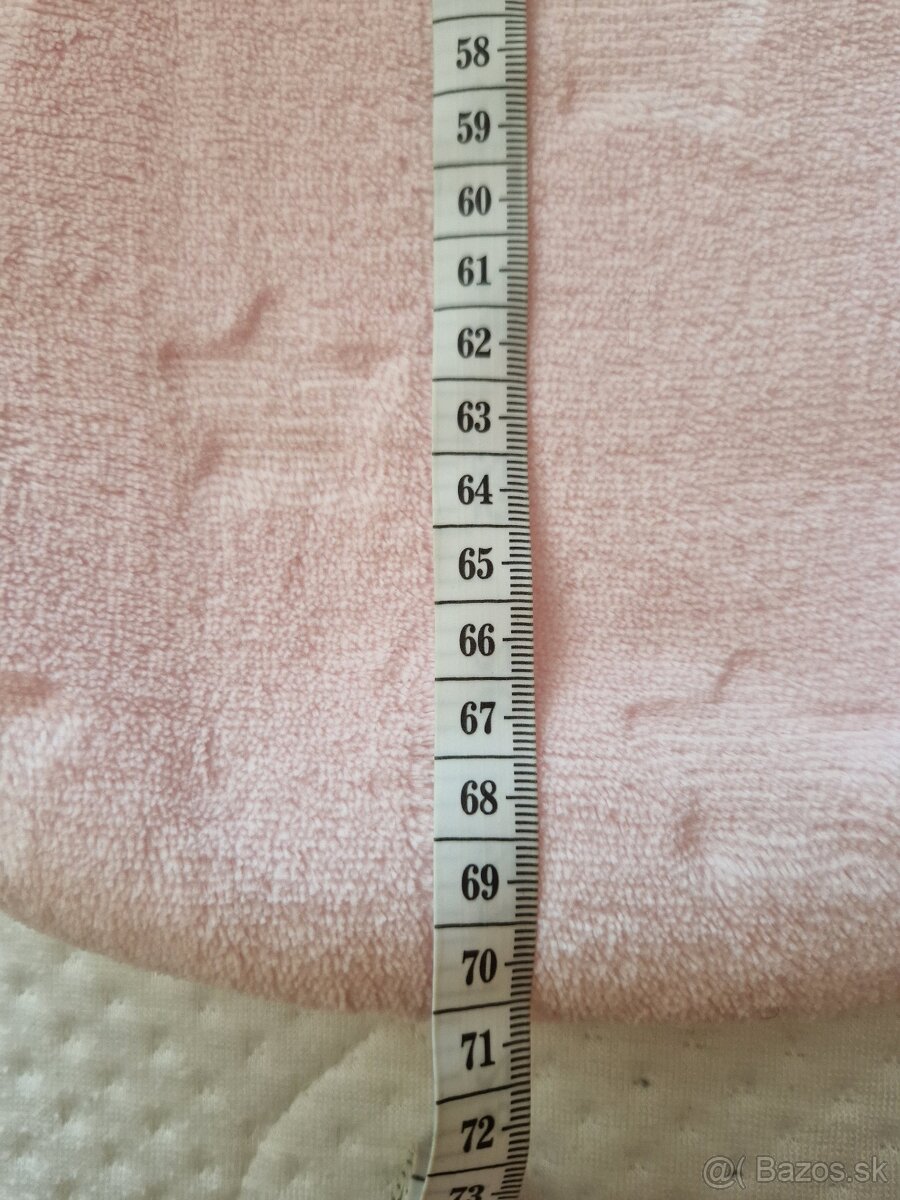 Ružová zavinovačka s kapucňou - 4