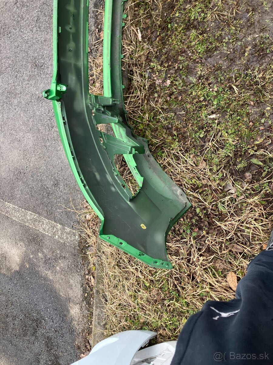 Predni naraznik skoda rapid zeleny - 4