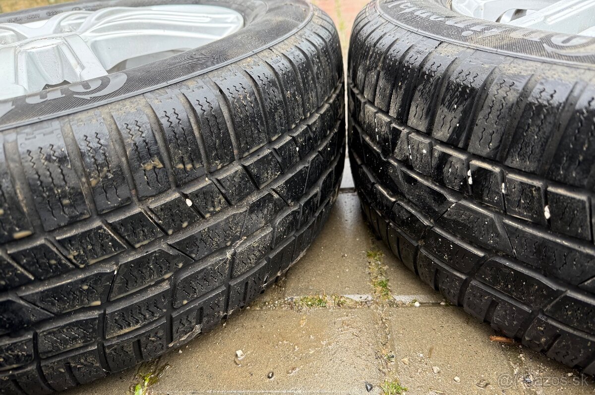 Alu Dezent zimná sada 5x112 Continental 215/60 R16 99 H M+S - 4