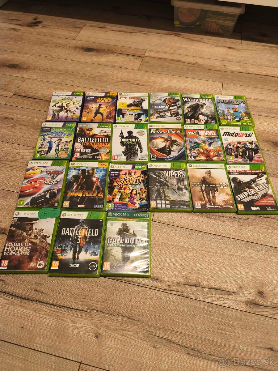 Predám konzolu XBOX360+hry - 4