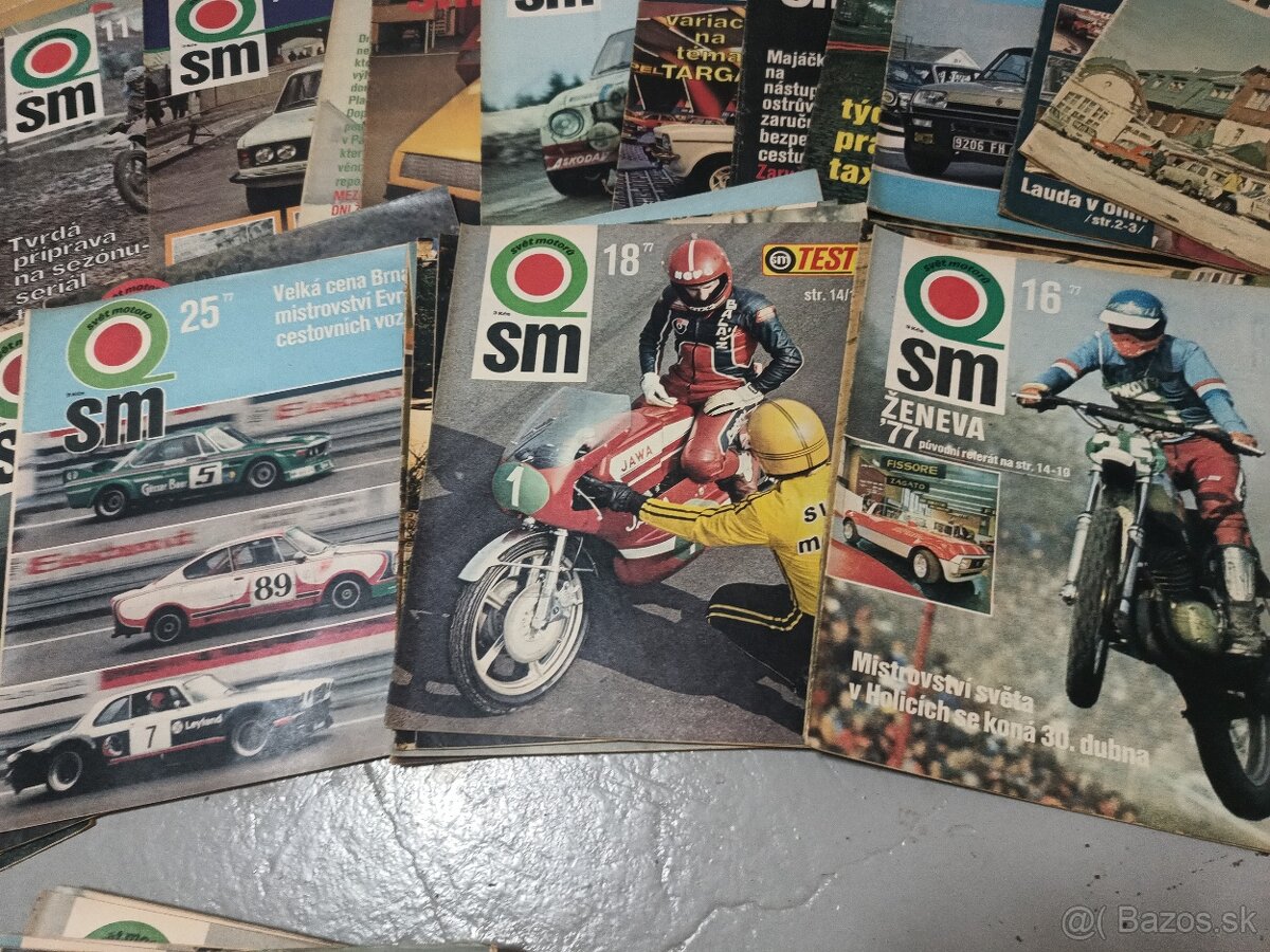 Svet motorú ročník 1977, 50 čísiel - 4