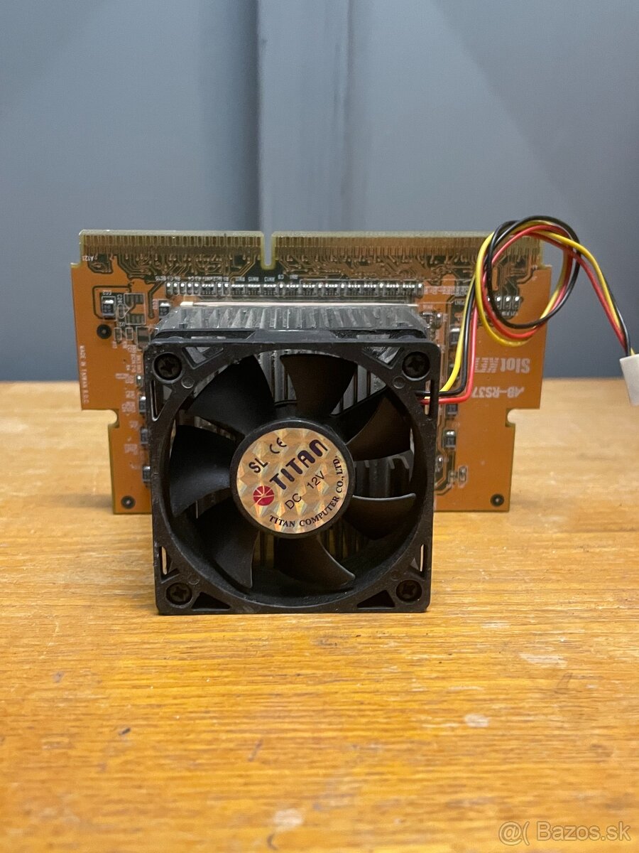 ABIT AB-RS370 SlotKET – Slot 1 → Socket 370 adaptér + chladi - 4
