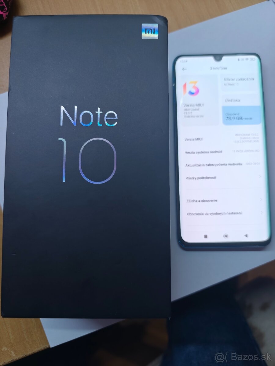 Predam Xiaomi Mi Note 10 Aurora Green - 4