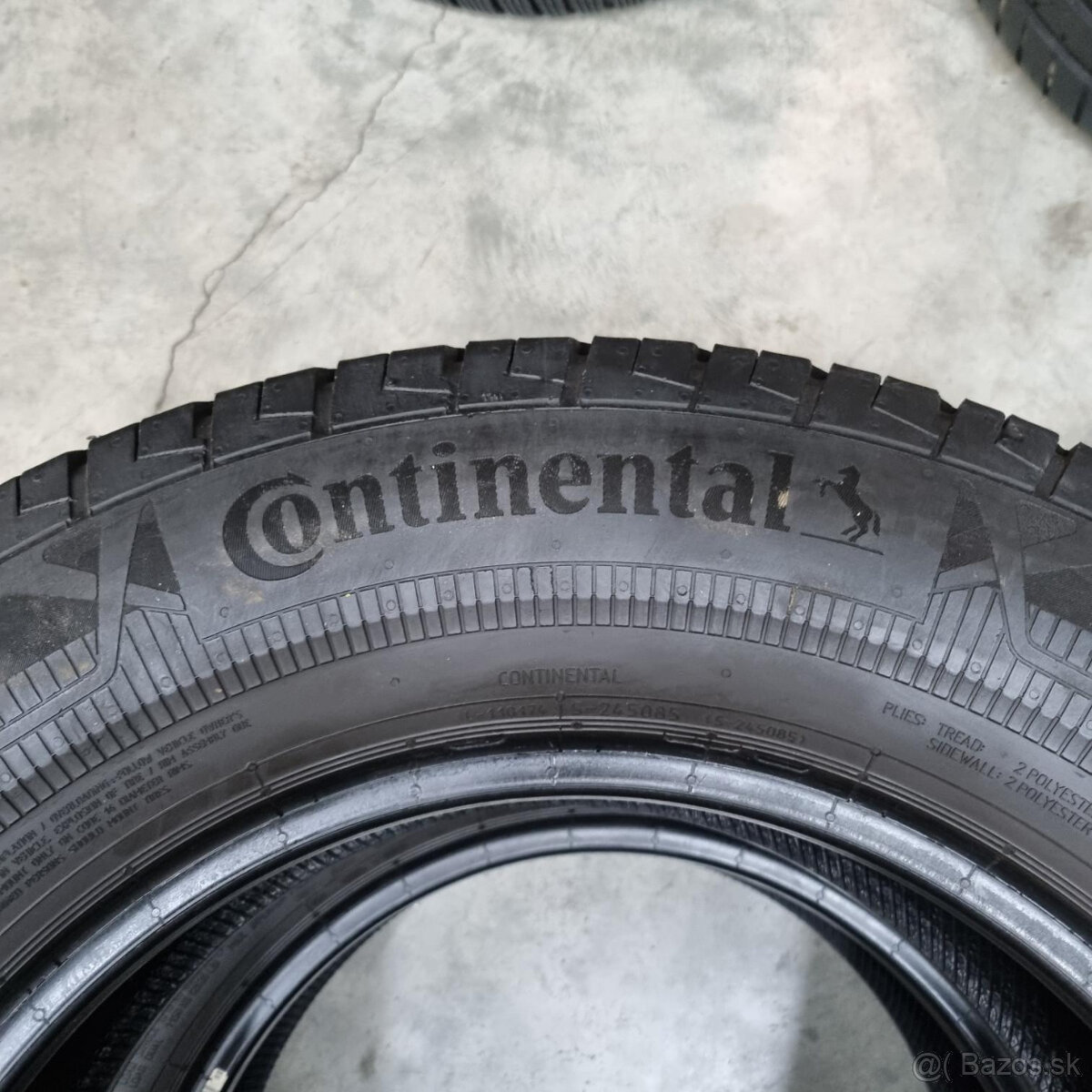 Letné dodávkové pneumatiky 235/65 R16C CONTINENTAL - 4