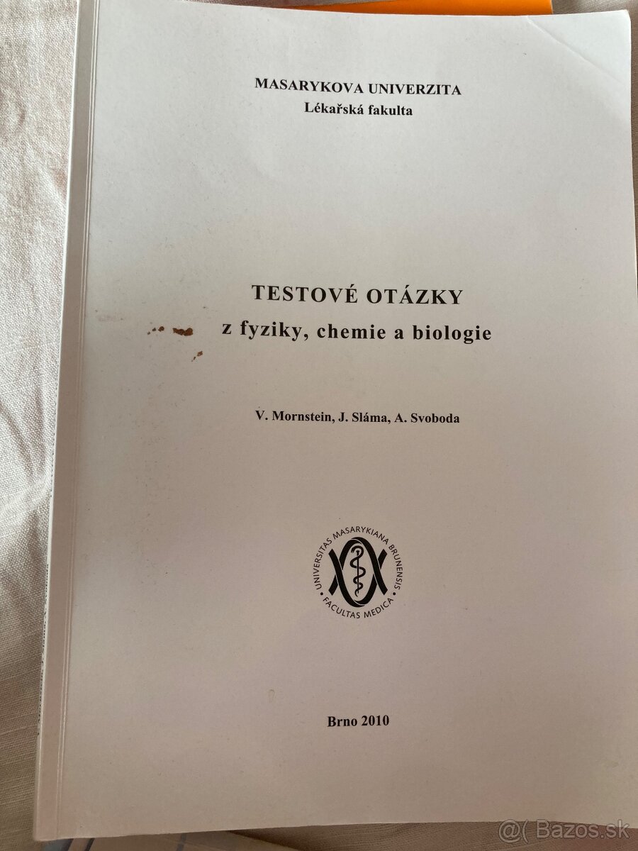 KNIHY- PODKLADY NA PRÍJMAČKY NA MEDICÍNU - 4