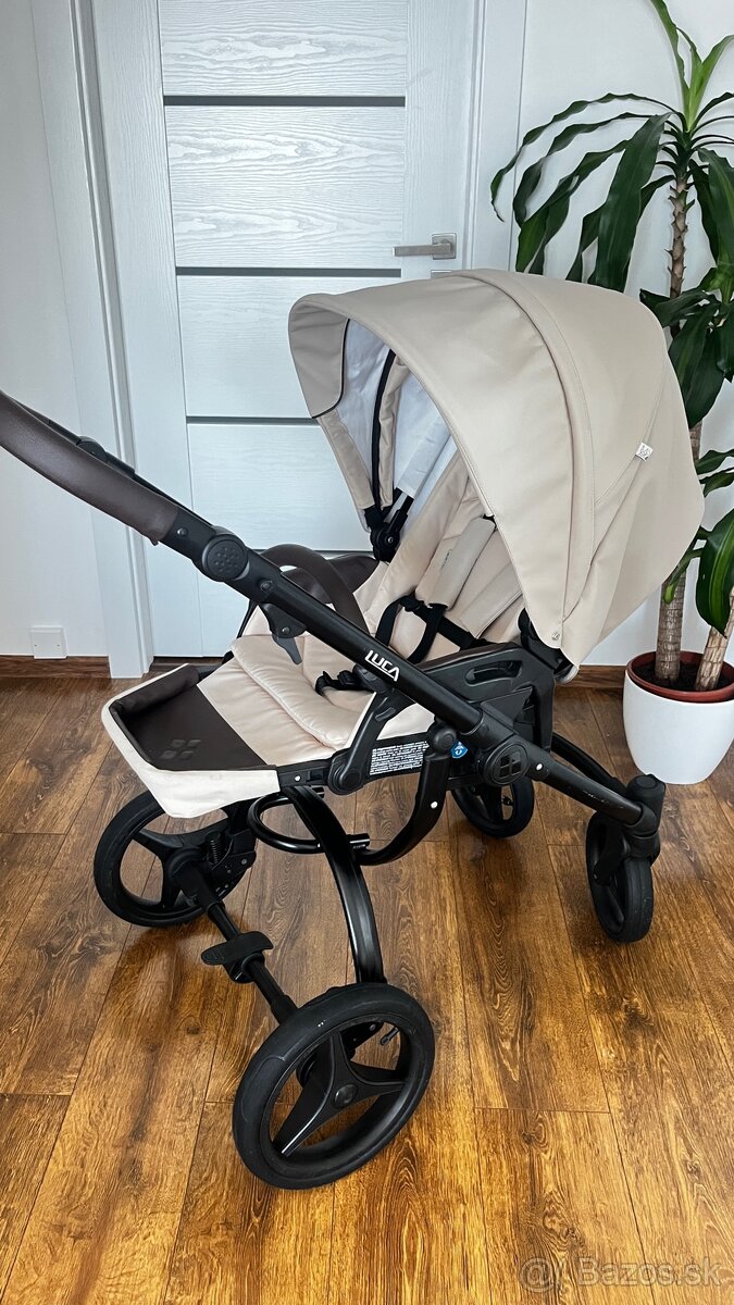 Predám kočík Bebetto Luca Pro 2023 – 3v1, béžový, eko koža - 4