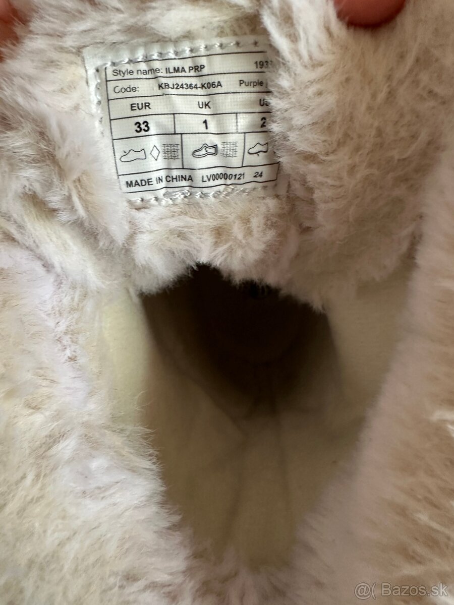 Predám dievčenské zimné snehule , čižmy č. 33 - 4