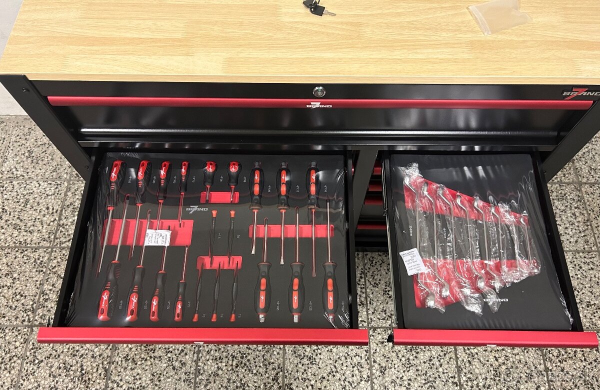 Dielensky vozík s náradím, 580ks. - 4