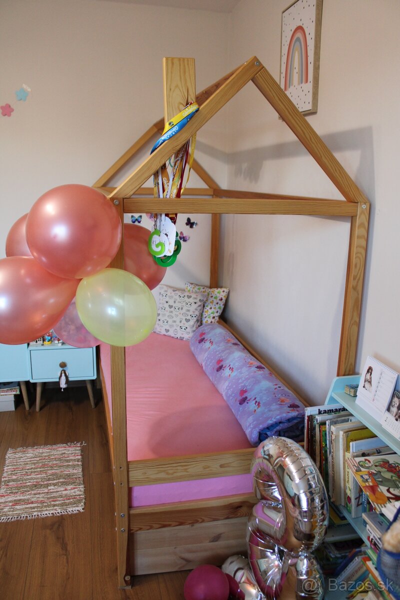 Detská domčeková posteľ Paul 180x80 - 4