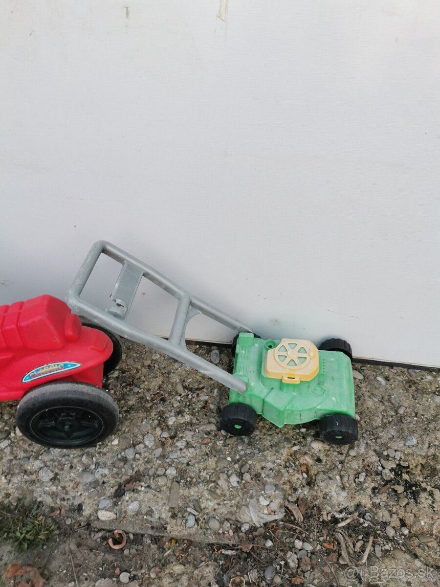 Detské odrážadlo motorka + kosačka zdarma - 4