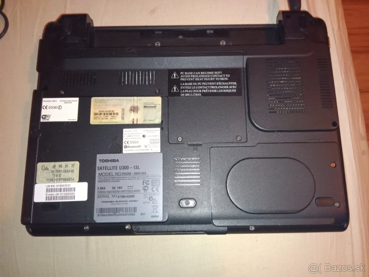 Toshiba Satellite U300-13L - 4